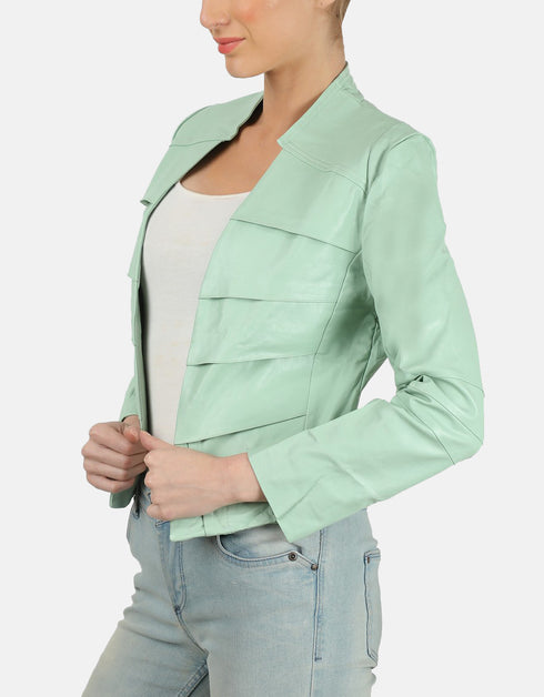 Gordania PU Bomber Jacket for Women - GDWJ4