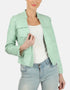 Gordania PU Bomber Jacket for Women - GDWJ4